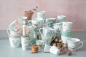 Preview: Tasse Cup "Christmas Trees" Becher H9xØ10cm
