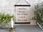 Preview: Leinwandbild mit Spruch Tannenholz H30x24cm Preview: Leinwandbild mit Spruch Tannenholz H30x24cm