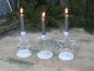 Preview: Kerzenständer im 3er Set Kerzenhalter Weihnachten H9cm