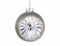 Preview: Christbaum Kugel Glitzer staubig grün H9,5cm Preview: Christbaum Kugel Glitzer staubig grün H9,5cm