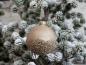 Preview: Christbaum Kugel Glas Latte Ø8cm Preview: Christbaum Kugel Glas Latte Ø8cm