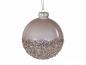 Preview: Christbaum Kugel Glas Latte Ø8cm Preview: Christbaum Kugel Glas Latte Ø8cm