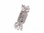 Preview: Anhänger Karamell Glitzer Silber H10x3cm Preview: Anhänger Karamell Glitzer Silber H10x3cm