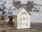 Preview: Lichthaus Laterne Creme H18,5x14cm Preview: Lichthaus Laterne Creme H18,5x14cm