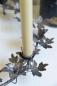 Preview: JDL Adventskranz mit Metallblättern Ø 41cm Preview: JDL Adventskranz mit Metallblättern Ø 41cm