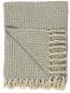 Preview: Plaid Strickdecke Staubig Blau 130x160cm Preview: Plaid Strickdecke Staubig Blau 130x160cm
