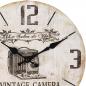 Preview: Wanduhr Uhr Vintage CAMERA Ø 30cm