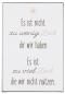 Preview: Metallschild "Es ist nicht zu wenig Zeit..."H20cm Preview: Metallschild "Es ist nicht zu wenig Zeit..."H20cm