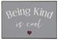 Preview: Metallschild Being kind is cool H14cm Preview: Metallschild Being kind is cool H14cm