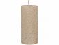 Preview: Macon rustikale Stumpenkerze Puder Glitter H12x Ø6cm Preview: Macon rustikale Stumpenkerze Puder Glitter H12x Ø6cm