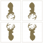 Preview: Servietten Goldener Hirsch 18Stck. Preview: Servietten Goldener Hirsch 18Stck.