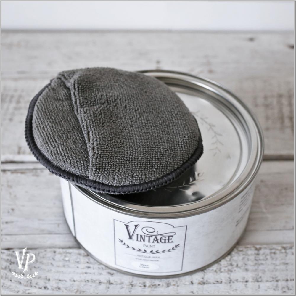 Preview: Wachs Pad rund mit Tasche Ø 13cm Preview: Wachs Pad rund mit Tasche Ø 13cm