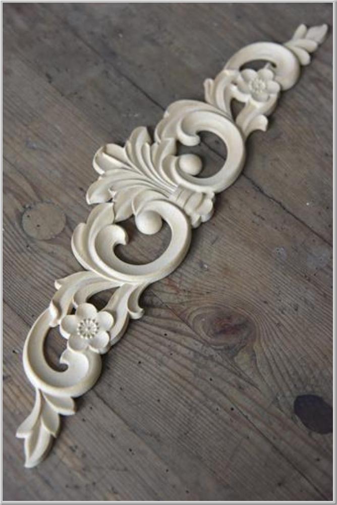 Preview: Holzornament Vintage Paint B40x9,5cm Preview: Holzornament Vintage Paint B40x9,5cm