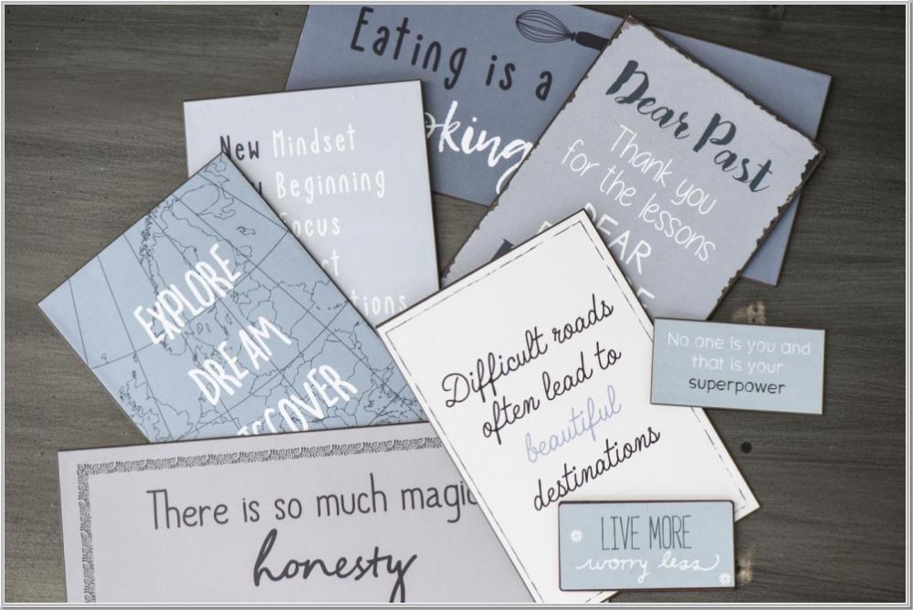 Preview: Metallschild "Dear Past Thank You..."H20x14cm Preview: Metallschild "Dear Past Thank You..."H20x14cm