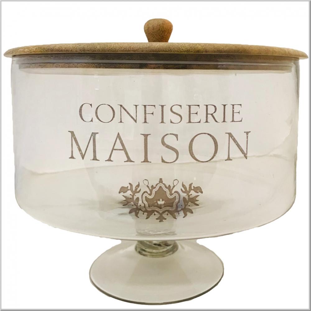 Glasdose Confiserie Maison Ø28 x 28 cm