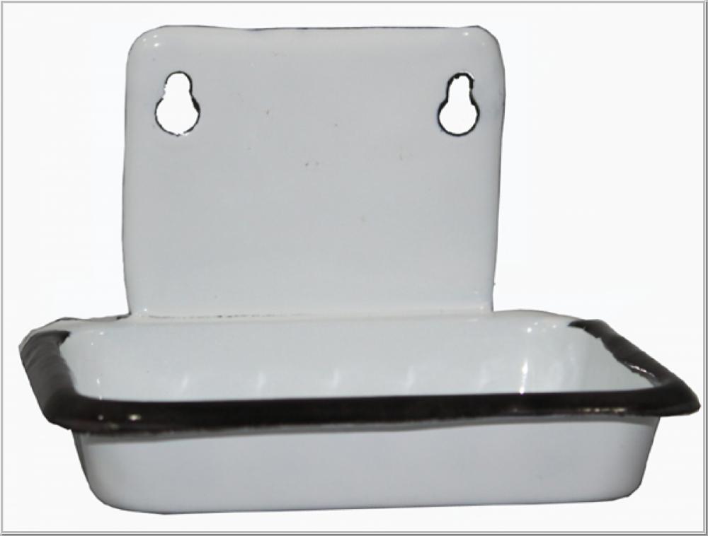 Nostalgischer Seifenteller Seifenschale emailliert Nostalgischer Seifenteller Seifenschale emailliert