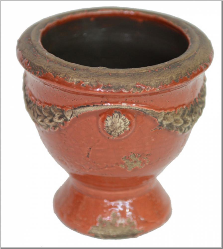 Blumentopf Vilone ROT Teracotta H14,5xØ14,5cm Blumentopf Vilone ROT Teracotta H14,5xØ14,5cm