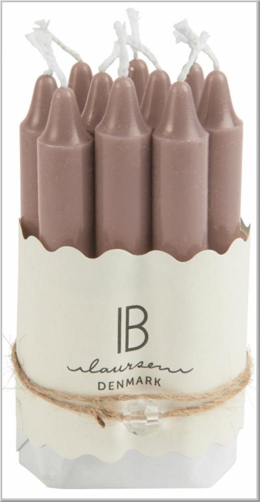 Preview: Ib Laursen dünne Kerzen 10er Set Malve H10xØ1,3cm Preview: Ib Laursen dünne Kerzen 10er Set Malve H10xØ1,3cm