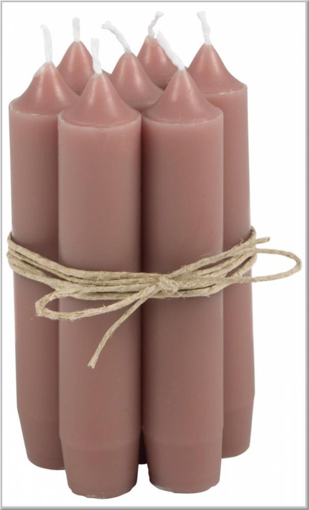 Ib Laursen Kerze Faded Rose H11 xØ 2,2cm 2er Set Ib Laursen Kerze Faded Rose H11 xØ 2,2cm 2er Set