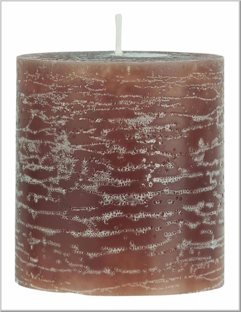 Rustikale Kerze Rustic Brown 7,5 x Ø 7cm Rustikale Kerze Rustic Brown 7,5 x Ø 7cm