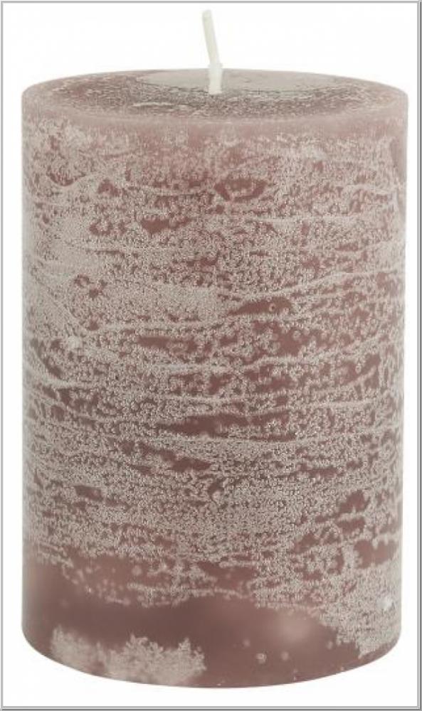 Rustikale Kerze Malve 10 x Ø 7cm Rustikale Kerze Malve 10 x Ø 7cm