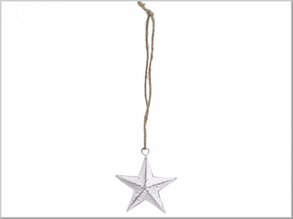 Preview: Metallstern Shabby Ø 9cm Preview: Metallstern Shabby Ø 9cm