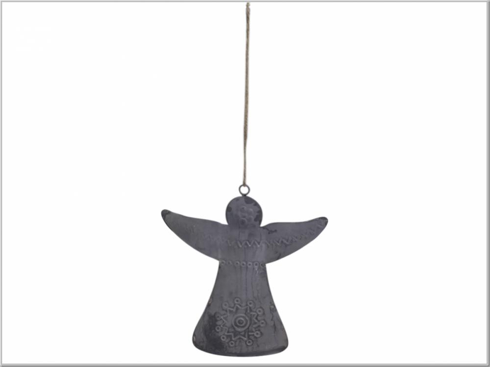 Preview: Dekoengel Zink Christbaumhänger H 18cm Preview: Dekoengel Zink Christbaumhänger H 18cm