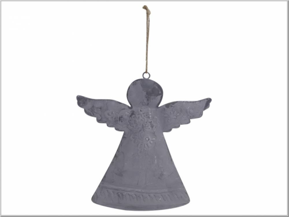 Preview: Dekoengel Zink Christbaumhänger H 20cm Preview: Dekoengel Zink Christbaumhänger H 20cm
