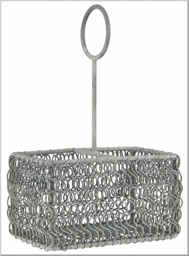 Salz/Pfefferhalter Korb mit Griff h17cm Salz/Pfefferhalter Korb mit Griff h17cm