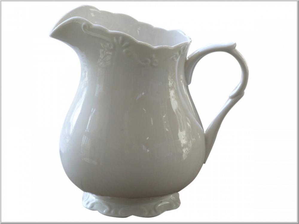 Preview: Kanne PROVENCE weiß Porzellan H18cm Preview: Kanne PROVENCE weiß Porzellan H18cm
