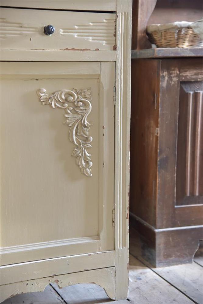 Preview: Holzornament Vintage Paint B24x15cm Rechts Preview: Holzornament Vintage Paint B24x15cm Rechts