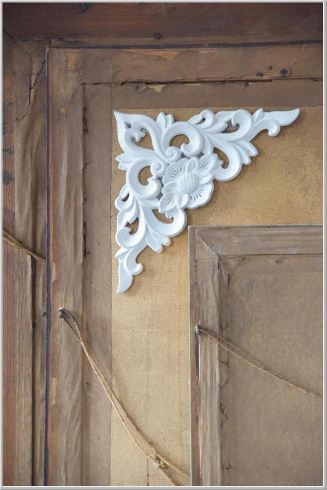 JDL Holzornament Vintage Paint Ornament 15x15cm JDL Holzornament Vintage Paint Ornament 15x15cm