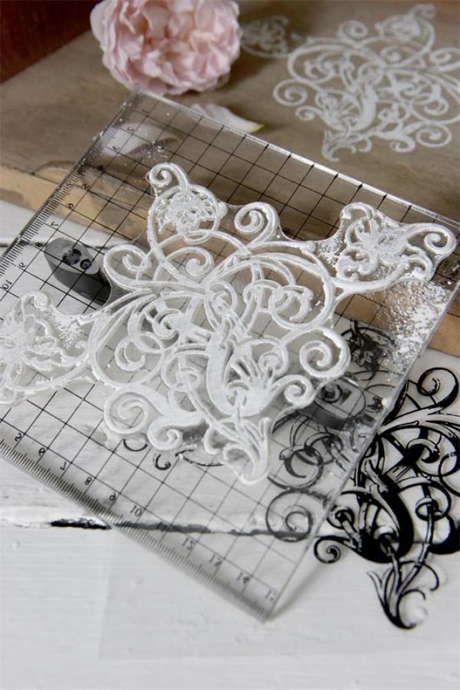 Preview: Jeanne d'Arc Living Stempel Filigree 20x18cm Preview: Jeanne d'Arc Living Stempel Filigree 20x18cm