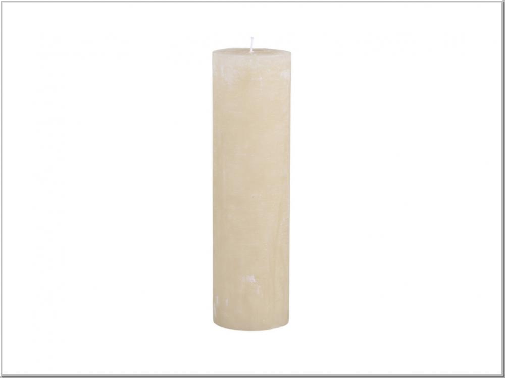 Macon rustikale Stumpenkerze Creme H35/Ø10cm Macon rustikale Stumpenkerze Creme H35/Ø10cm