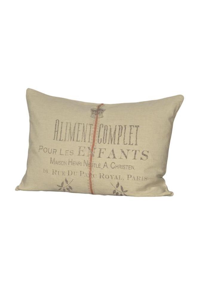 Preview: JDL Dekokissen Cushion ALIMENT 70x50cm Preview: JDL Dekokissen Cushion ALIMENT 70x50cm