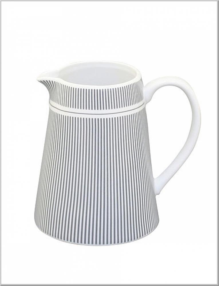 Milchkännchen Creamer Streifen Charcoal Milchkännchen Creamer Streifen Charcoal