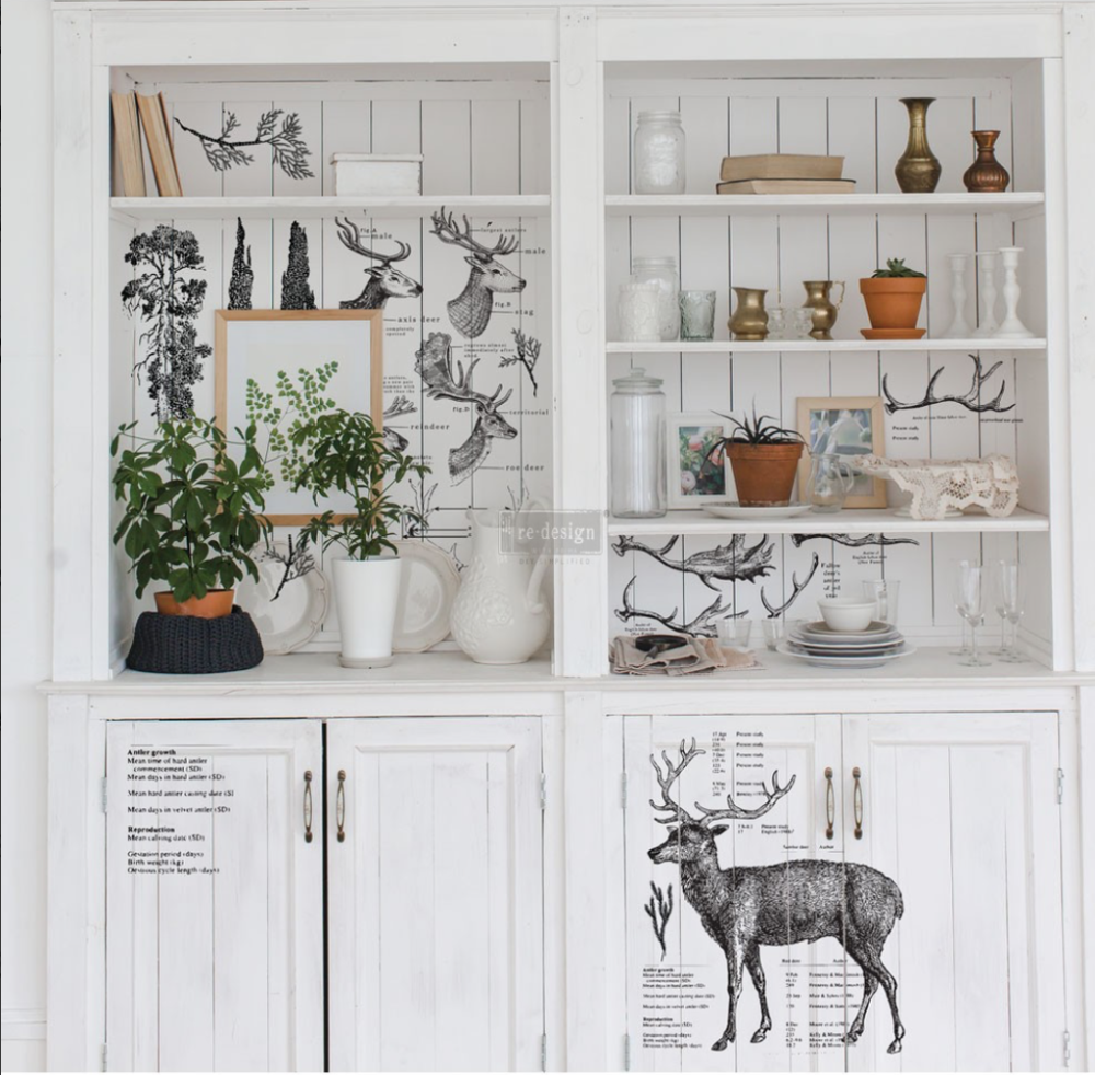 Preview: ReDesign Decor Transfer DEER 58,4 x 84 cm Preview: ReDesign Decor Transfer DEER 58,4 x 84 cm