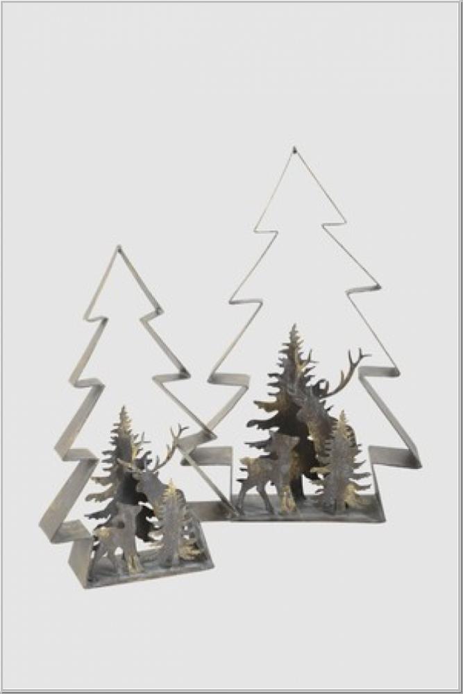 Dekobaum Christbaum Goldbraun 3D H30cm Dekobaum Christbaum Goldbraun 3D H30cm
