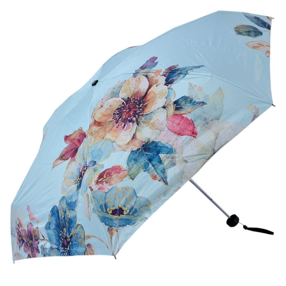 Regenschirm Ø92xH54cm Blau
