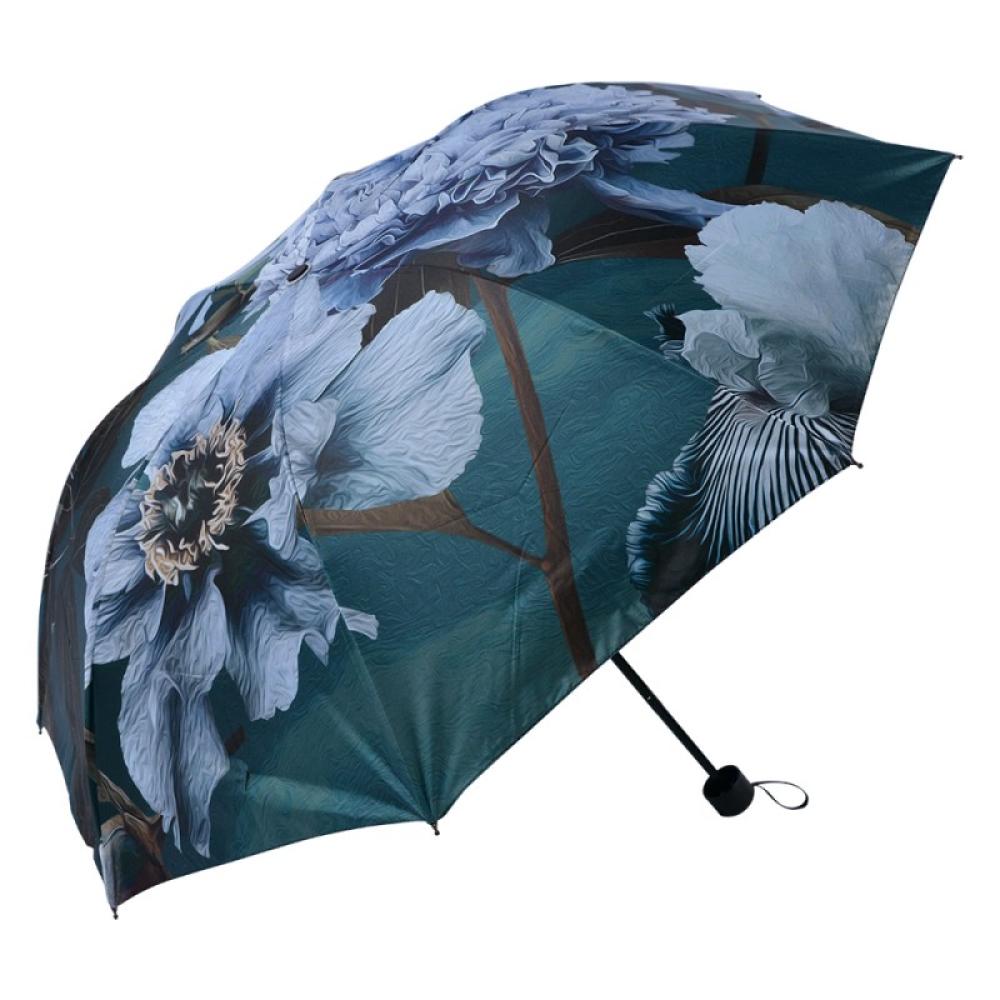 Regenschirm Ø95xH110cm Türkis-Grün
