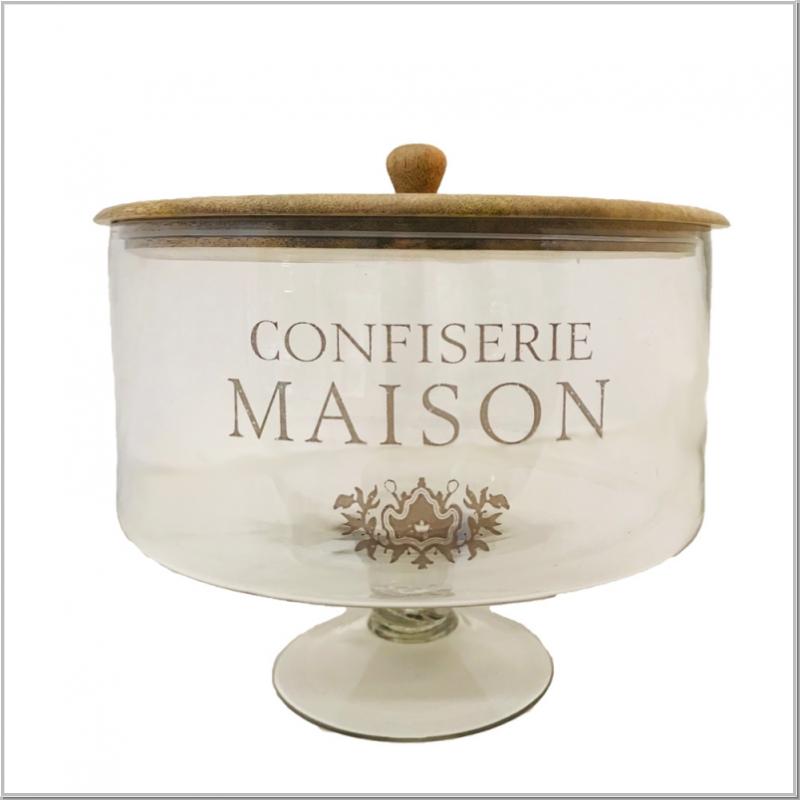 Glasdose Confiserie Maison Ø22 x 21 cm