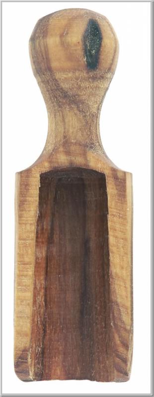 Salzlöffel aus Olivenholz L6,5x2,2 cm Salzlöffel aus Olivenholz L6,5x2,2 cm