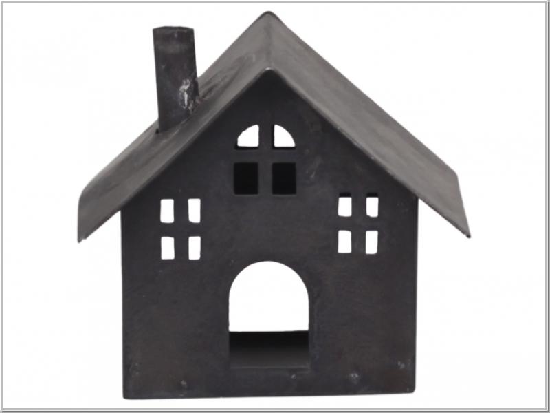 Kerzenhaus Teelicht* Metall*Windlicht H9cm Kerzenhaus Teelicht* Metall*Windlicht H9cm