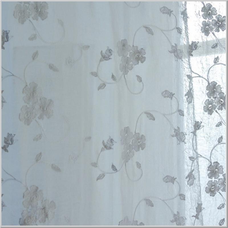 Schlaufengardine Spitze "Maria" Grau H250xB200cm Schlaufengardine Spitze "Maria" Grau H250xB200cm