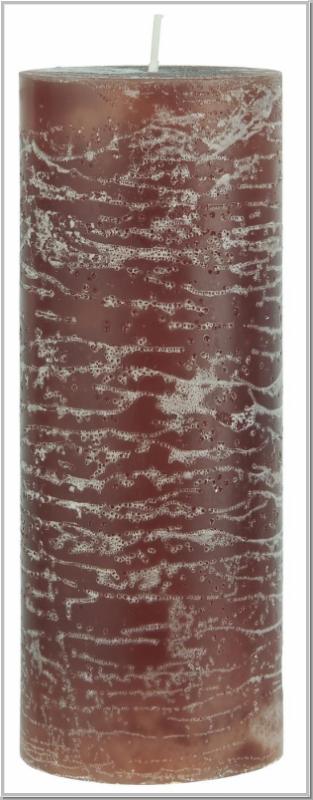 Rustikale Kerze Rustic Brown H18xØ 7cm Rustikale Kerze Rustic Brown H18xØ 7cm