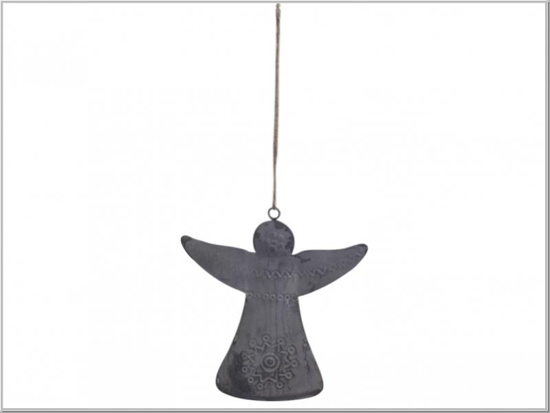 Dekoengel Zink Christbaumhänger H 18cm Dekoengel Zink Christbaumhänger H 18cm