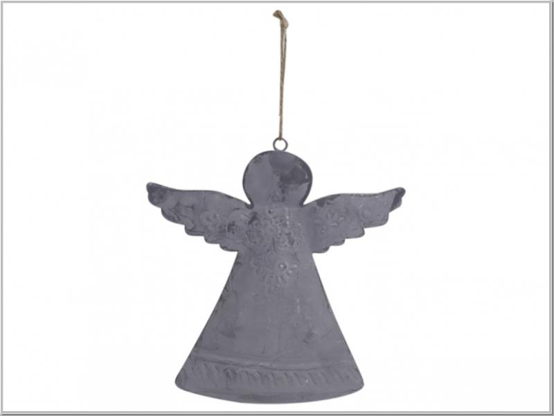 Dekoengel Zink Christbaumhänger H 20cm Dekoengel Zink Christbaumhänger H 20cm