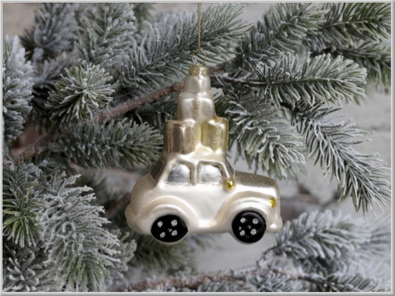 Anhänger Auto m.Geschenk H11xL9,5cm Anhänger Auto m.Geschenk H11xL9,5cm