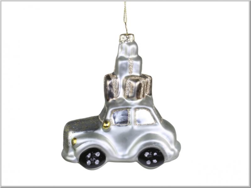 Anhänger Auto m.Geschenk Verte H11xL9,5cm Anhänger Auto m.Geschenk Verte H11xL9,5cm