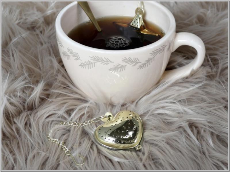 Chic Antique Herz Teesieb mit Haken Chic Antique Herz Teesieb mit Haken